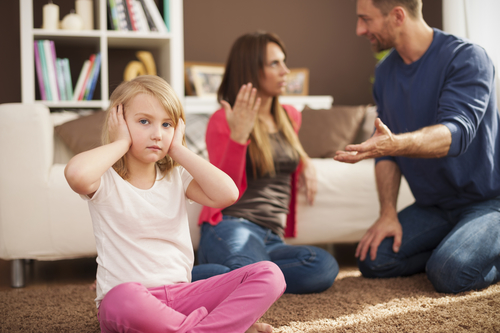 Kłótnia rodziców Psycholog